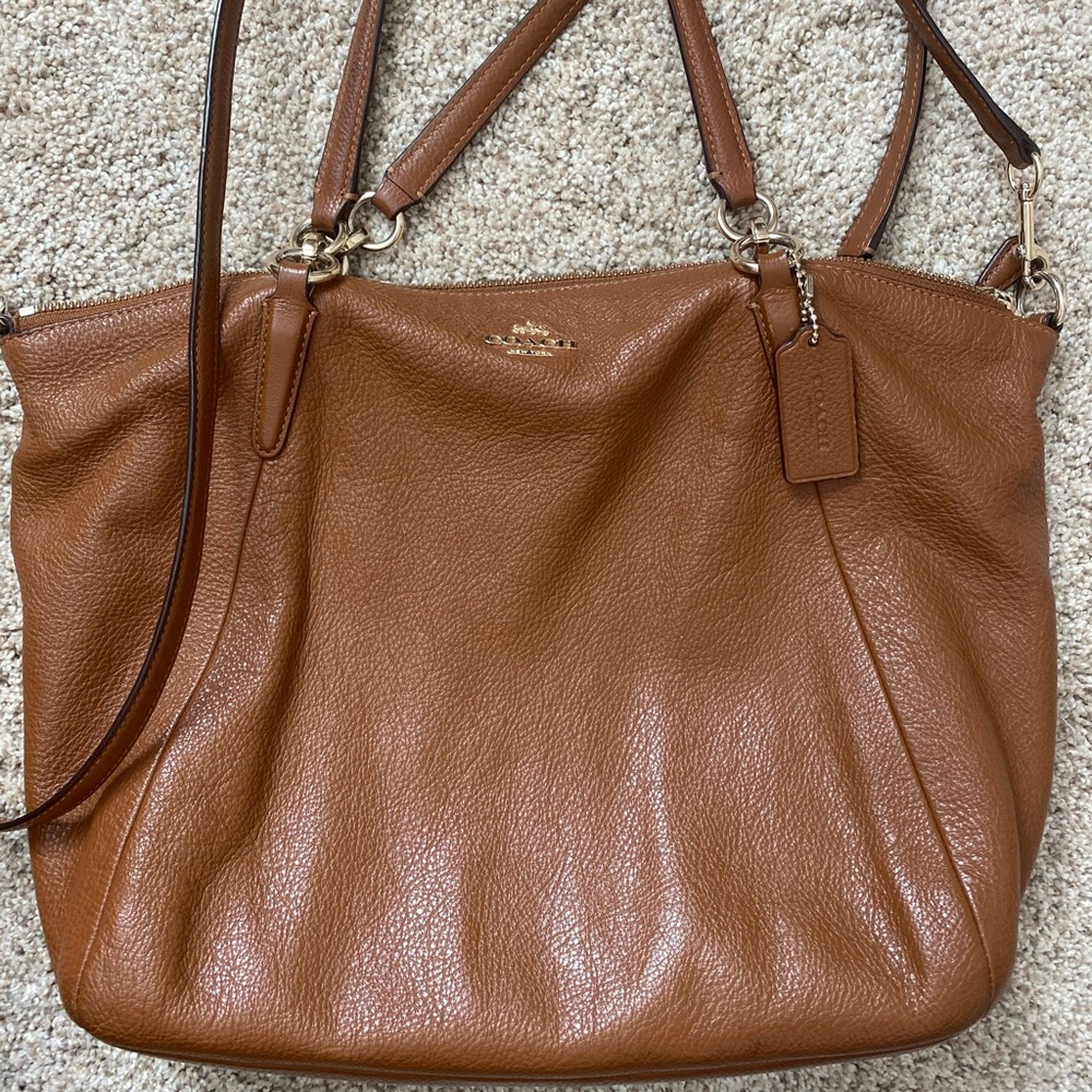 Coach leather crossbody
